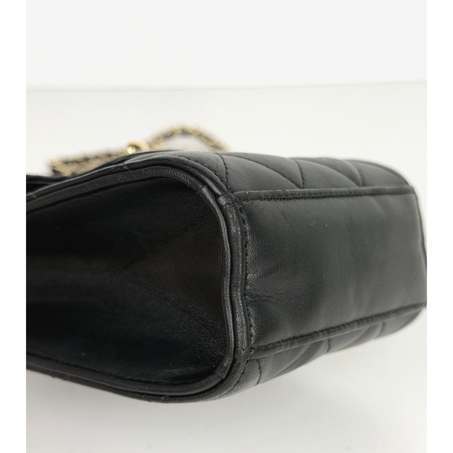 Chanel Classic Phone Holder Crossbody Bag in Black Quilted Leather 2017 C2