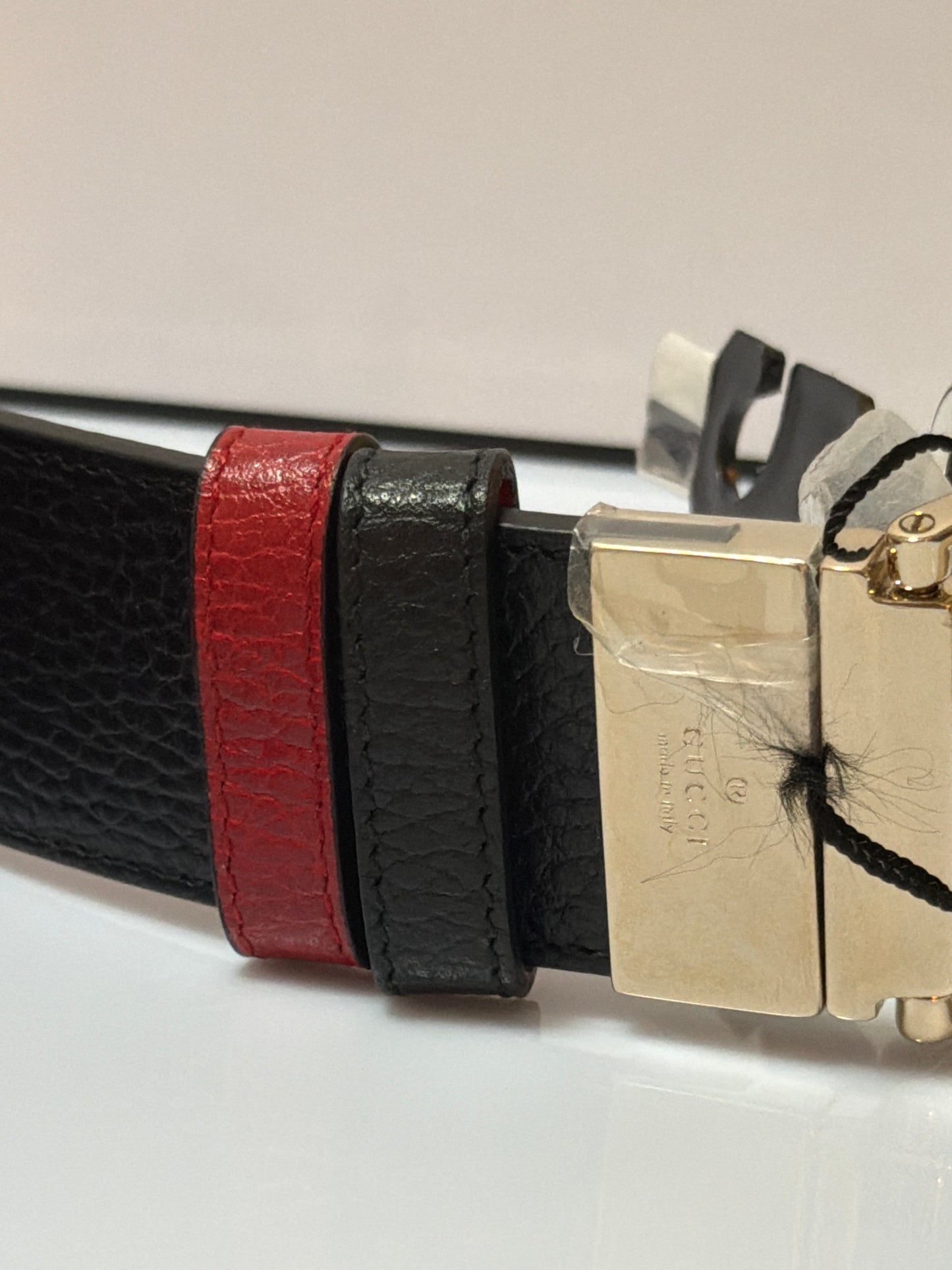 Gucci 1973 Reversible Belt 90/36 Black Red 450000-480199