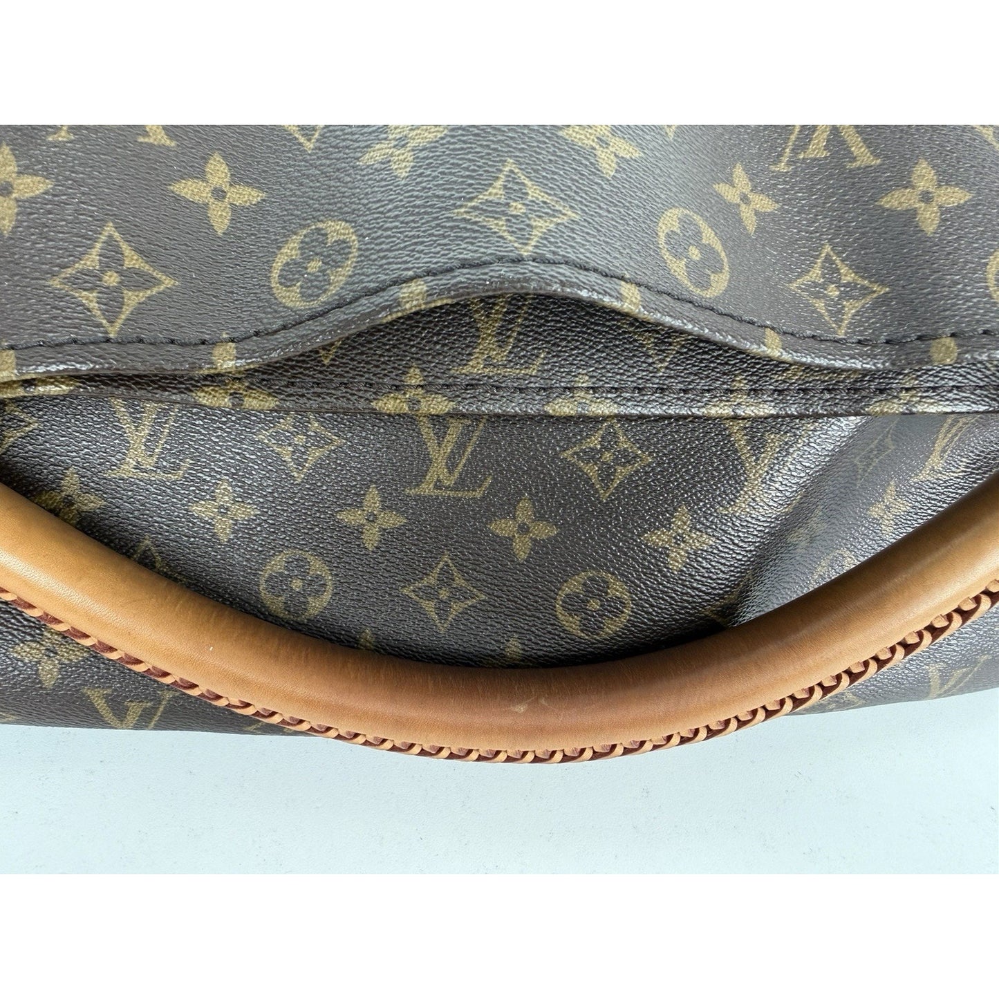 Louis Vuitton Artsy Shoulder MM Bag in Brown LV Monogram Coated Canvas 2010 C-5