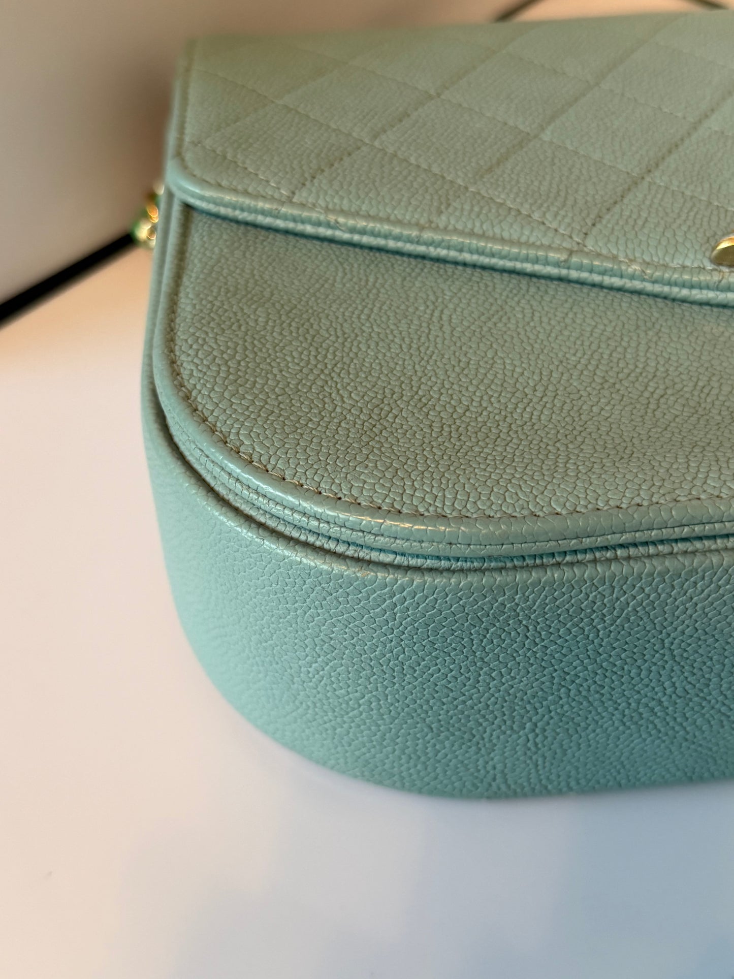 Chanel Paris-Cuba Thread Around Flap Bag Blue 2017