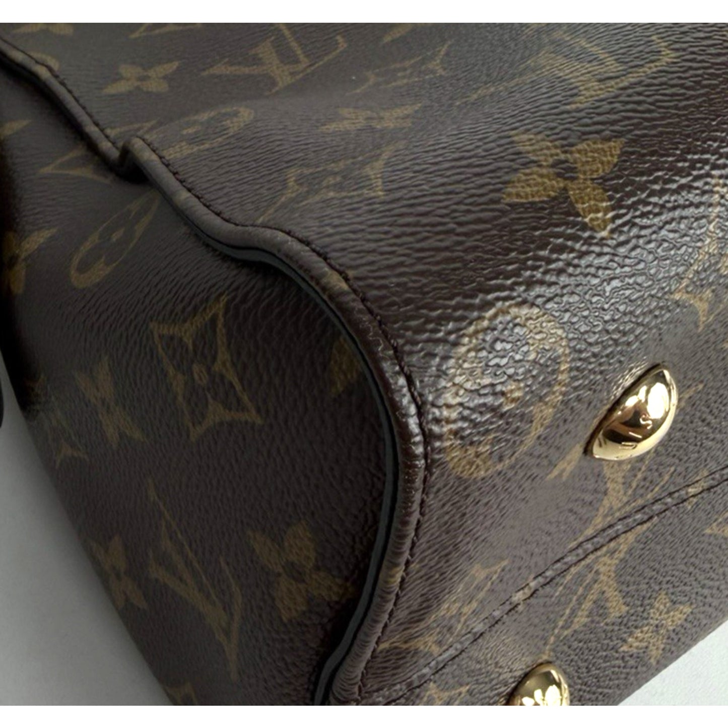 Louis Vuitton Tuileries Shoulder Bag Brown Classic Monogram Coated Canvas 2018 S