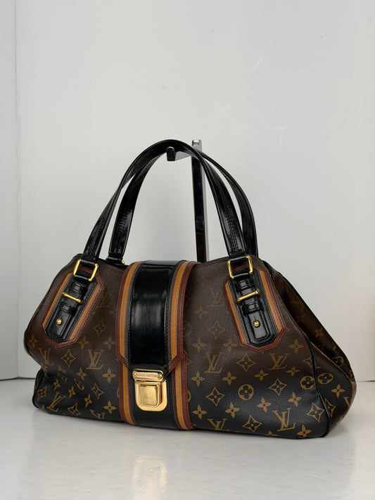 Louis Vuitton Mirage Griet Bag Limited-Edition in Black & Brown LV Monogram Canvas 2007 YS