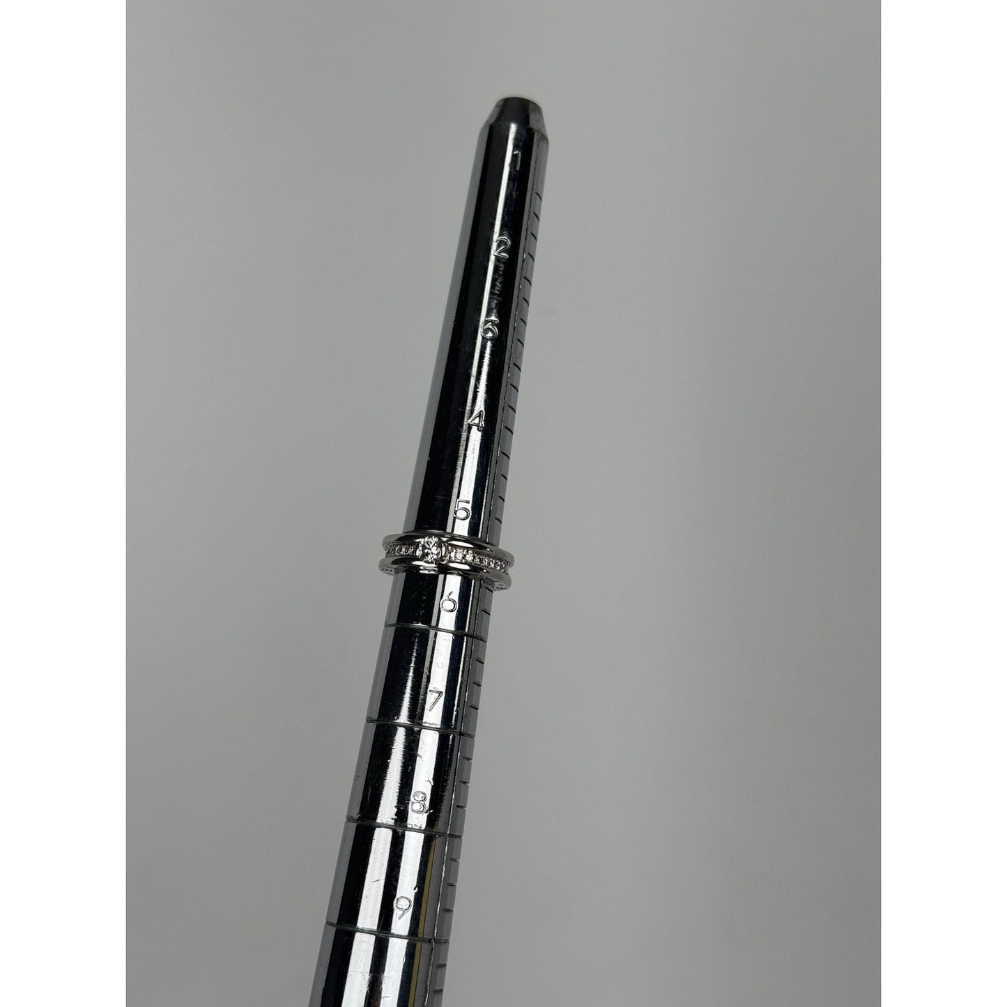 BVLGARI B.zero1 Diamond Engagement Ring in 18K White Gold, size 5.25