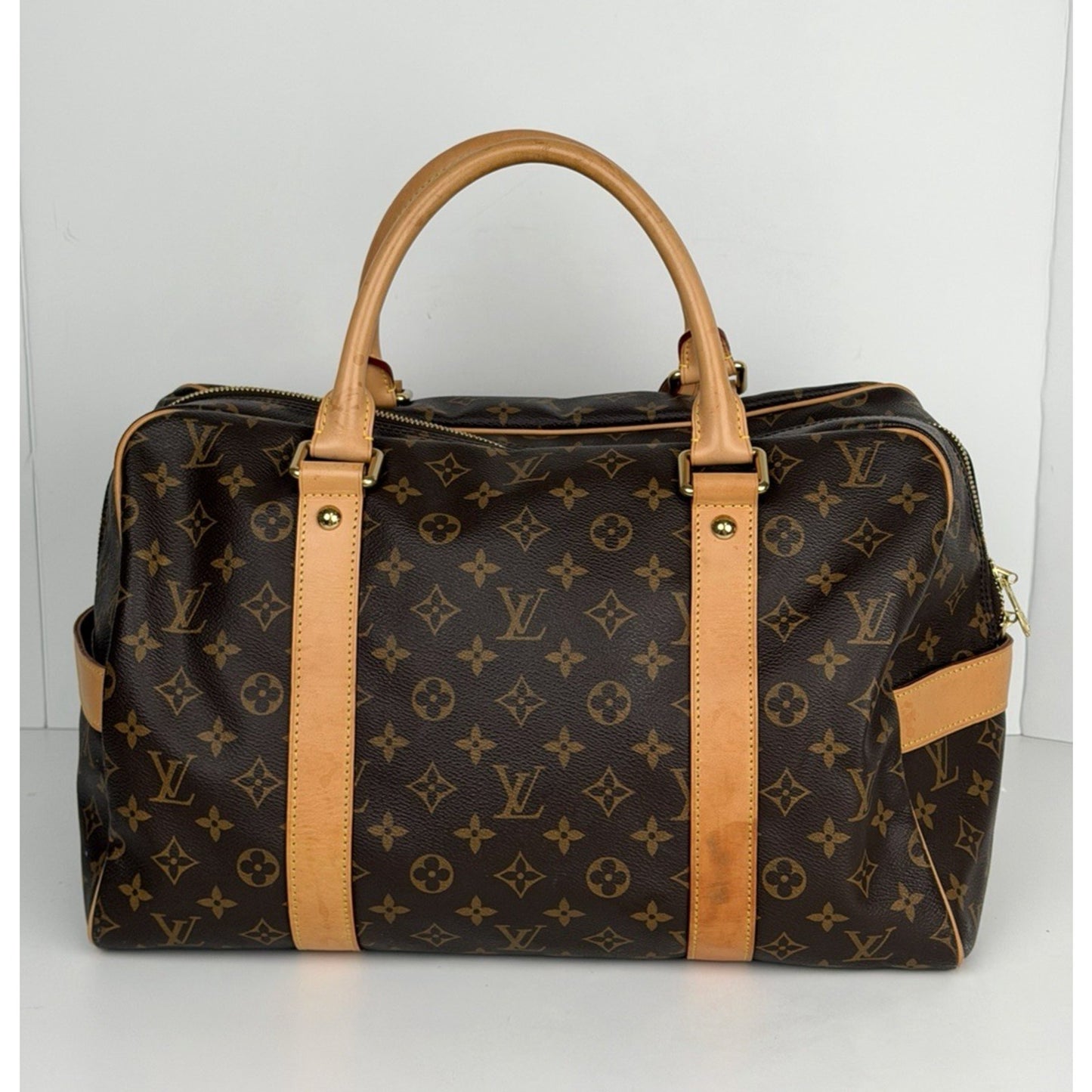 Louis Vuitton Carryall Bag in LV Monogram Brown Coated Canvas 2019 S
