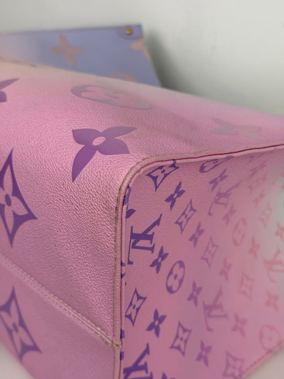 LAYAWAY Louis Vuitton OnTheGo GM Tote from the Spring in the City Sunrise Pastel Ombre Design