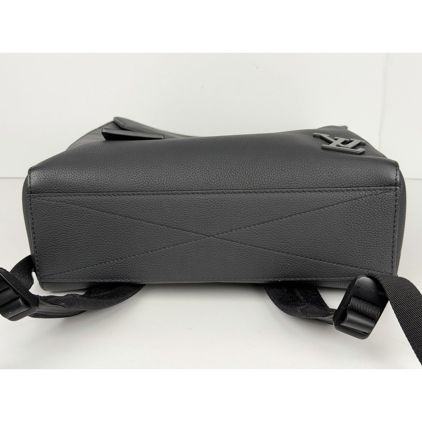 Louis Vuitton Fastline Backpack in Black Grained Calfskin Leather NFC S