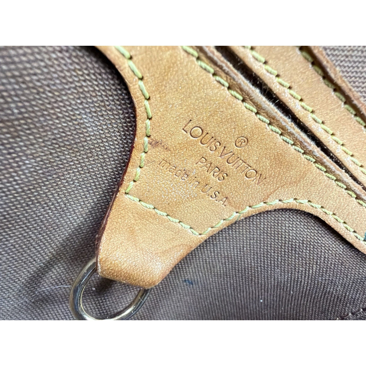Louis Vuitton Ellipse PM Handbag in Brown LV Monogram Coated Canvas 2000 S08