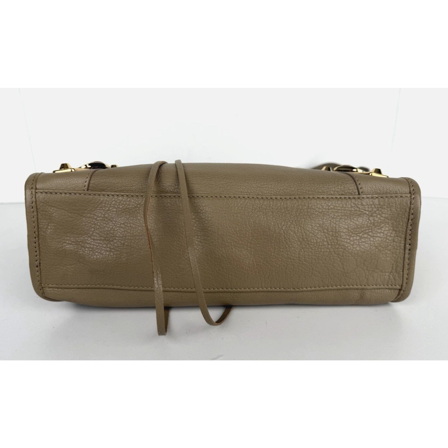 Balenciaga Metallic Edge City Bag Small in Beige Leather with Gold Hardware B-1