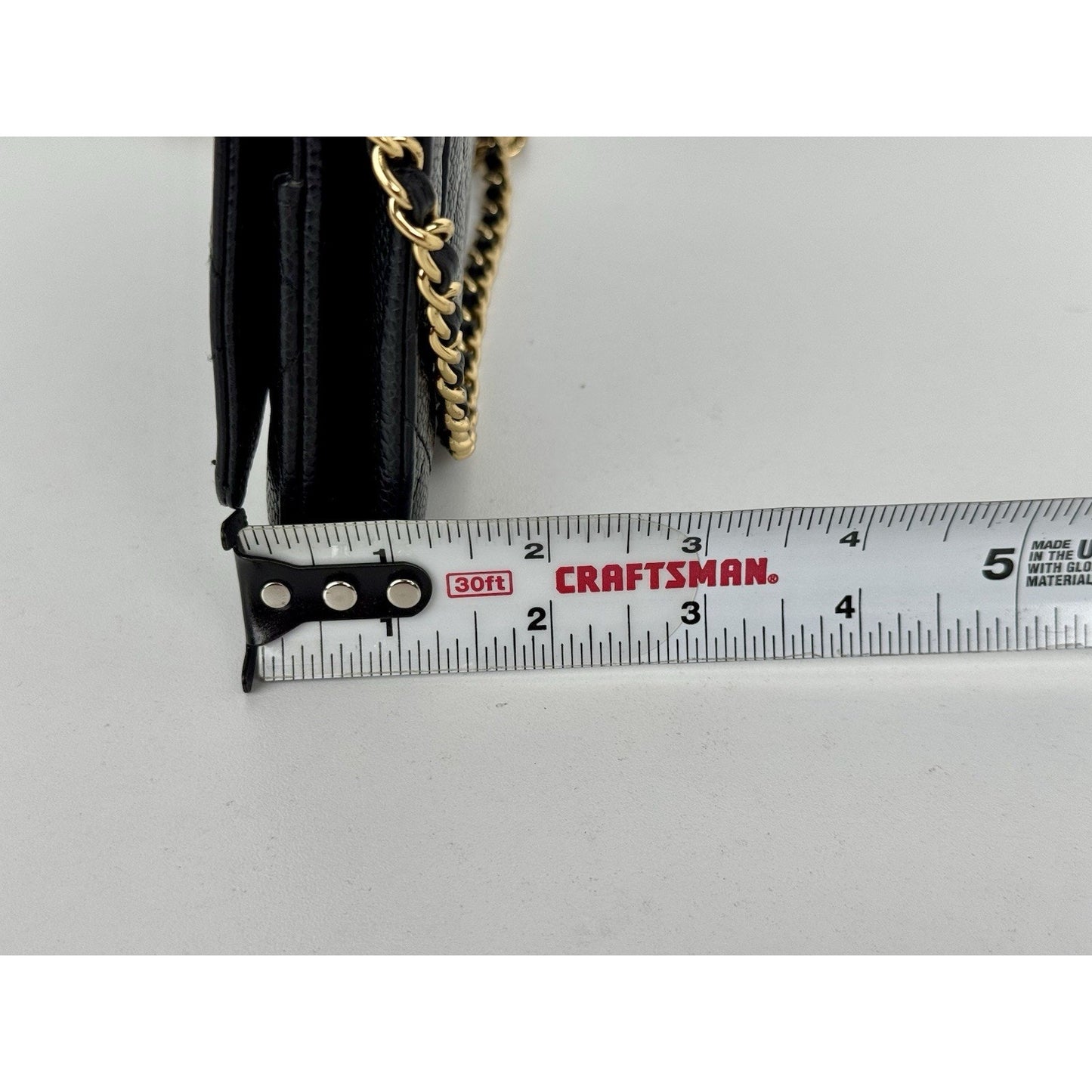 Chanel Classic Wallet on Chain in Black Caviar Leather