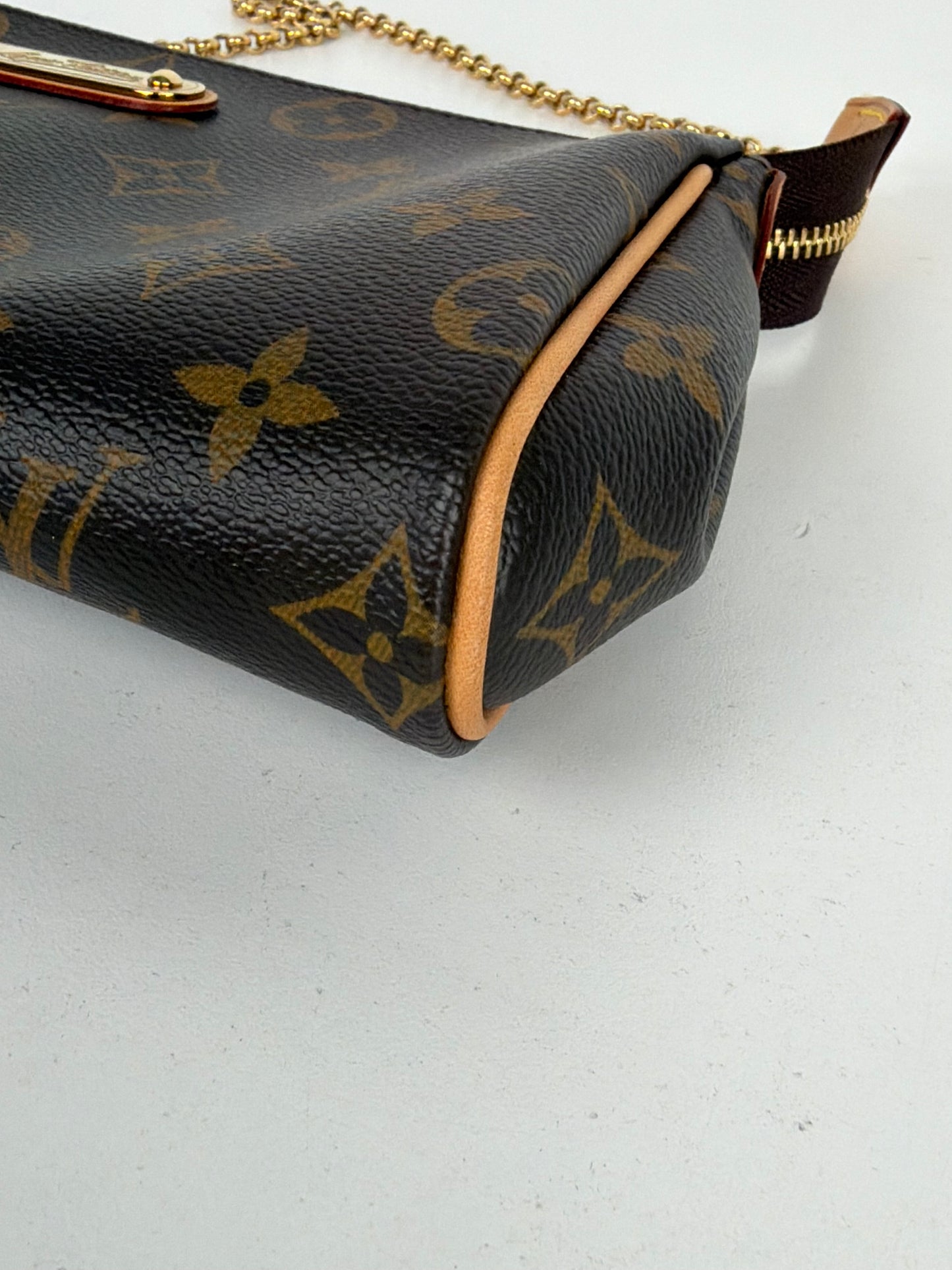 Louis Vuitton Eva Pochette in Brown LV Monogram Coated Canvas 2011 Y-E06