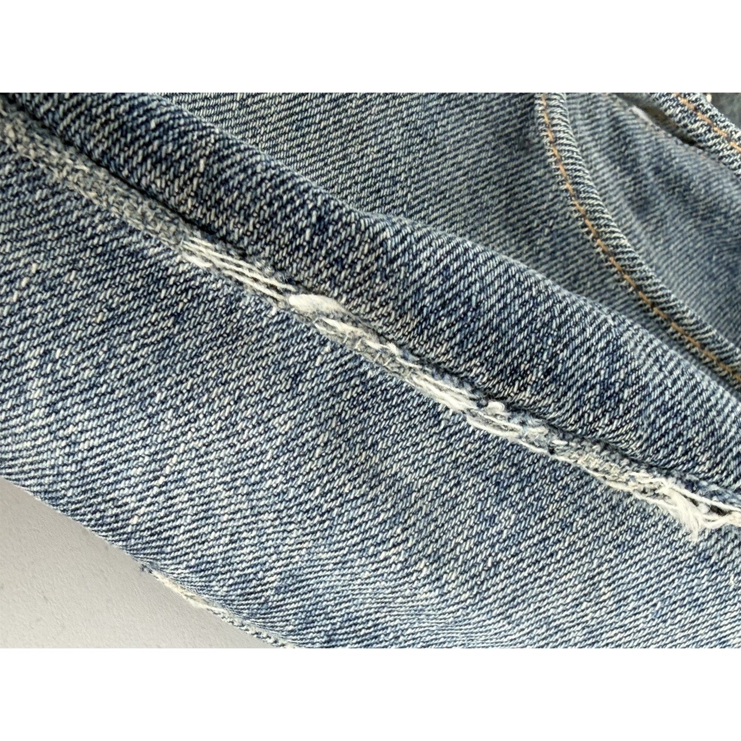 Balenciaga Le Cagole Bag XS in Blue Distressed Denim with Crystal Hardware S-01