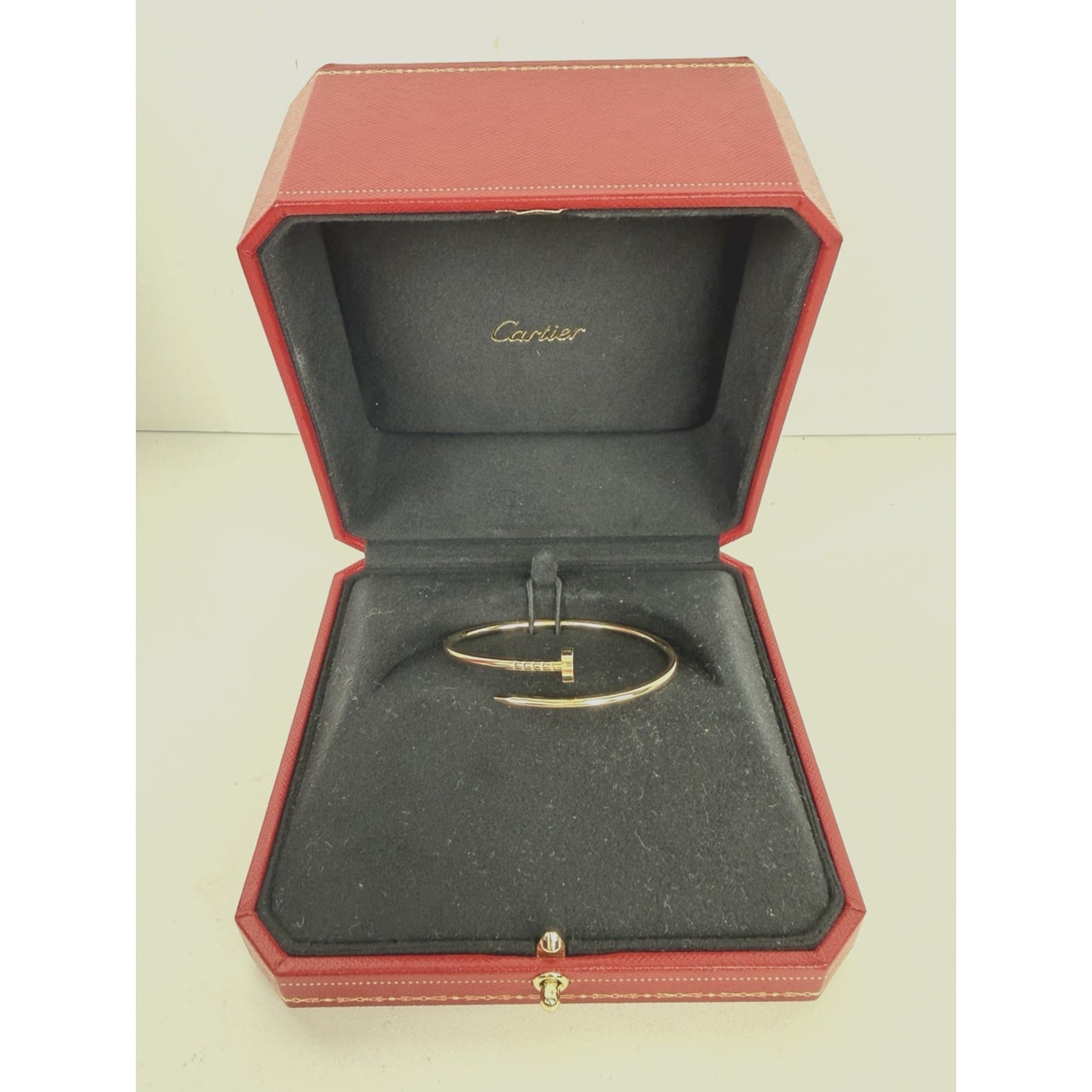 Cartier Small Juste un Clou Bracelet in 18K Yellow Gold Size 15