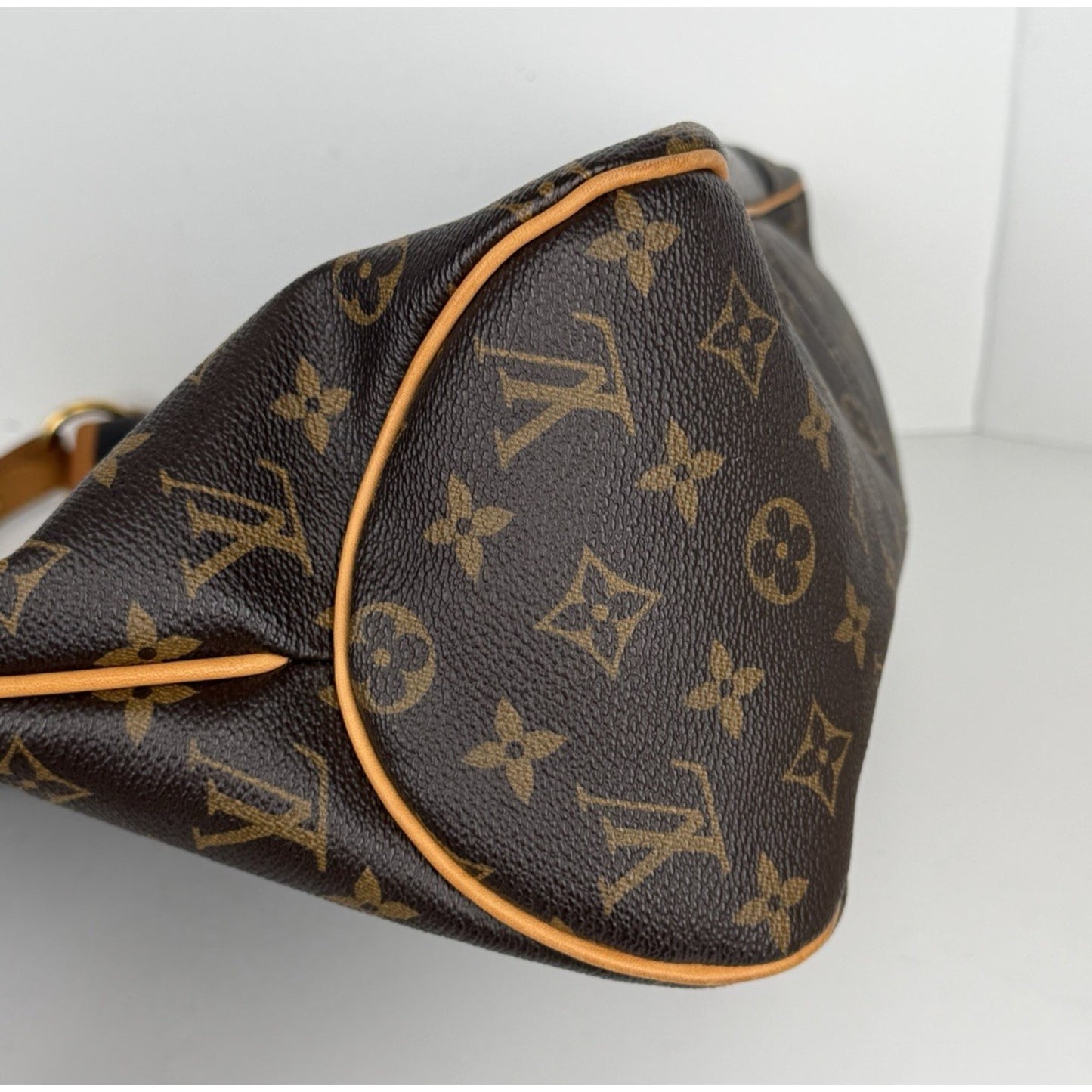 Louis Vuitton Delightful MM Tote Bag in Brown Signature Monogram Canvas 2011 S