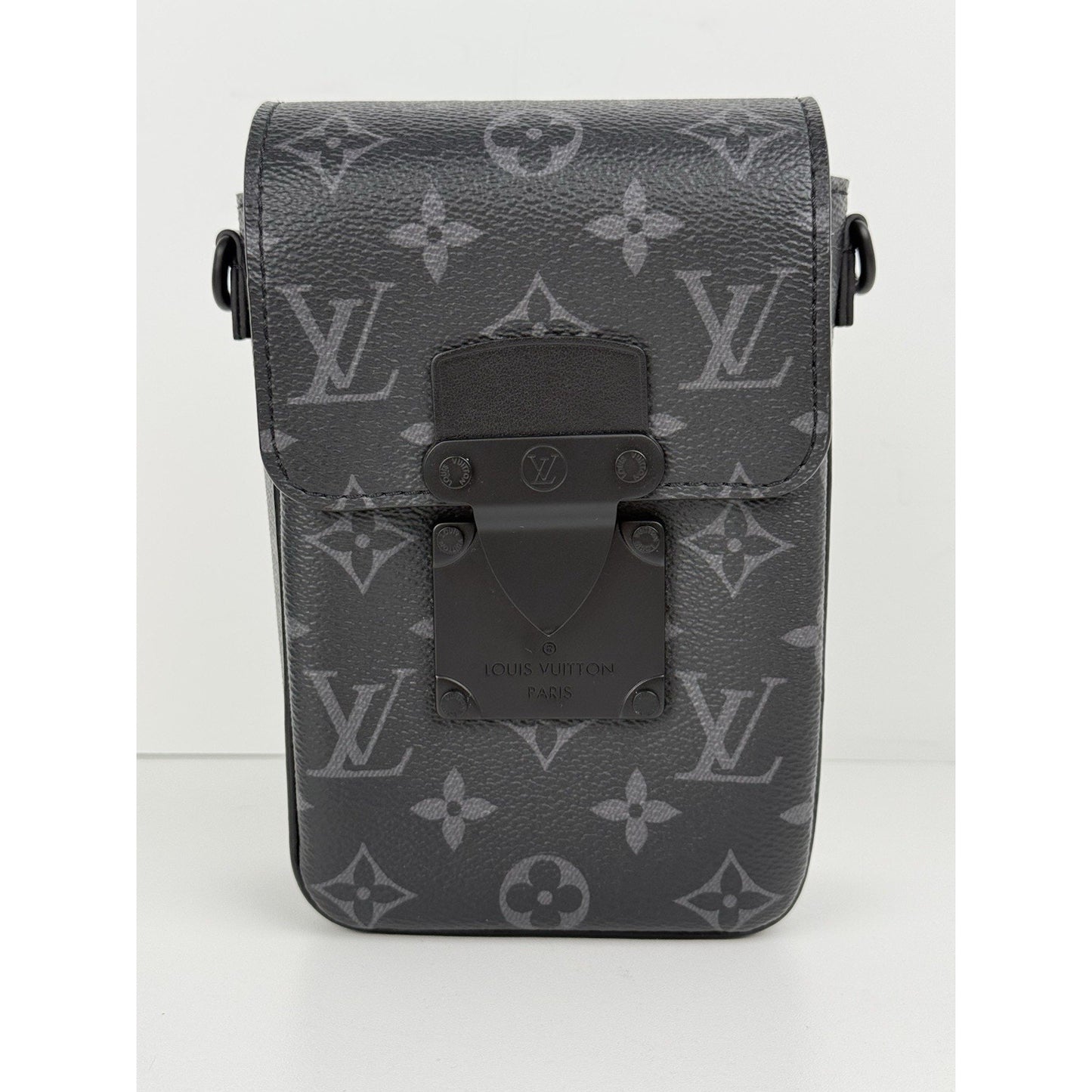 Louis Vuitton Rock Vertical Black Canvas & Leather Wearable Wallet