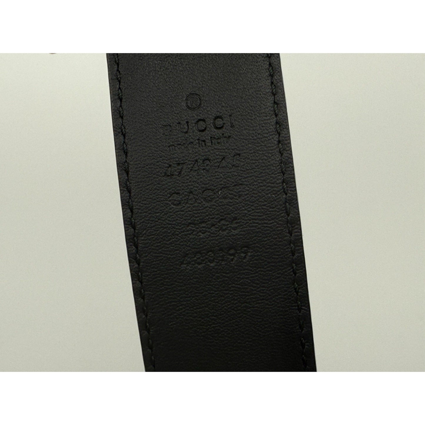 Gucci GG Marmont Thin Leather Belt 39" 90/36 474345-480199