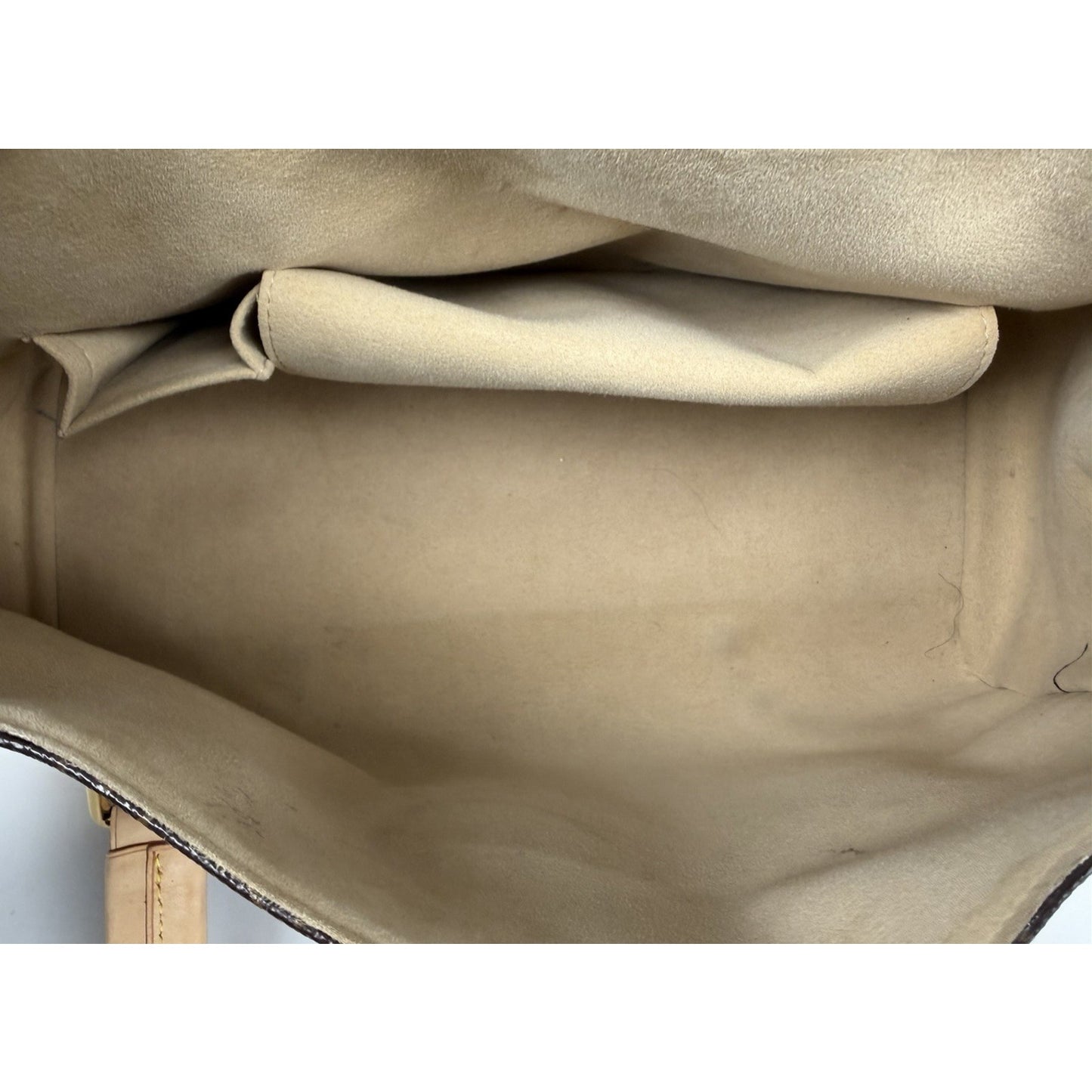 Louis Vuitton Monogram Beverly GM Bag in Brown Coated Canvas 2007 S