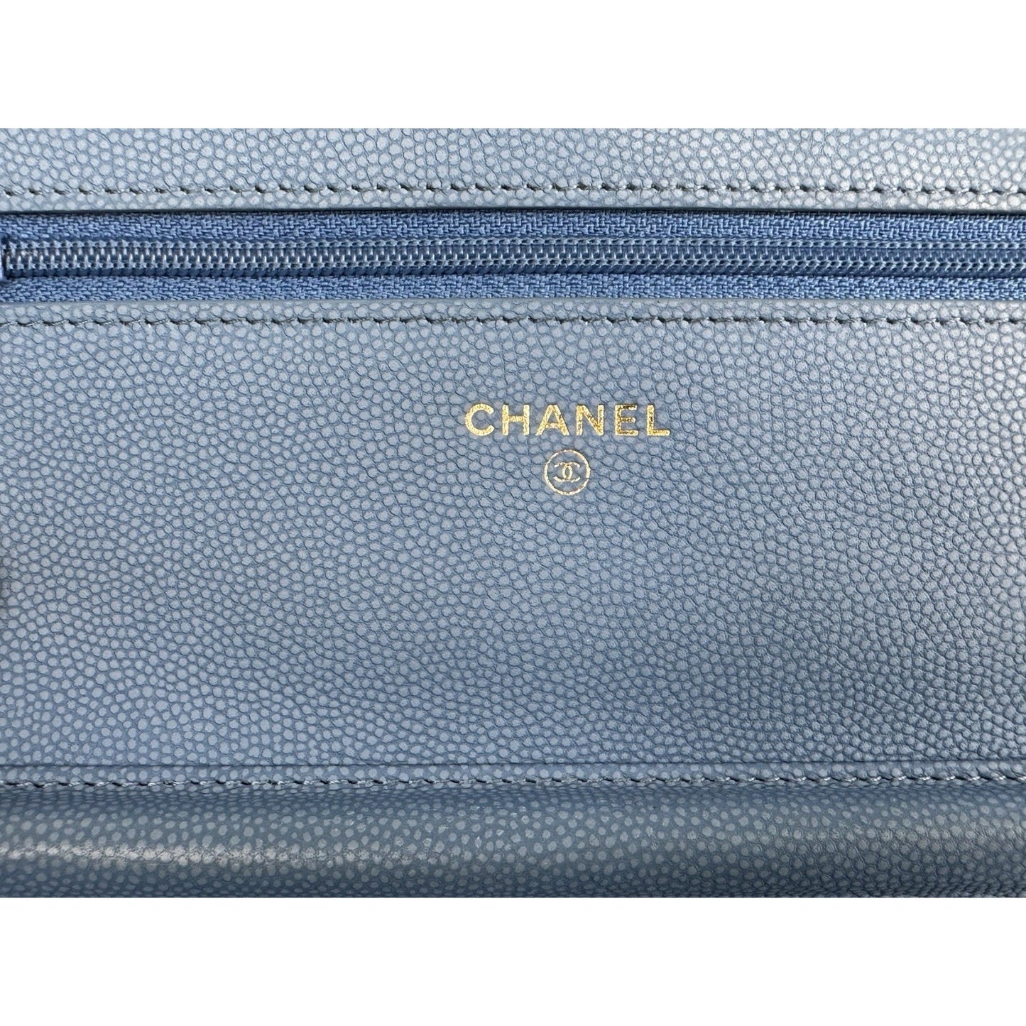 Chanel Wallet on Chain Chevron Caviar Leather B-6