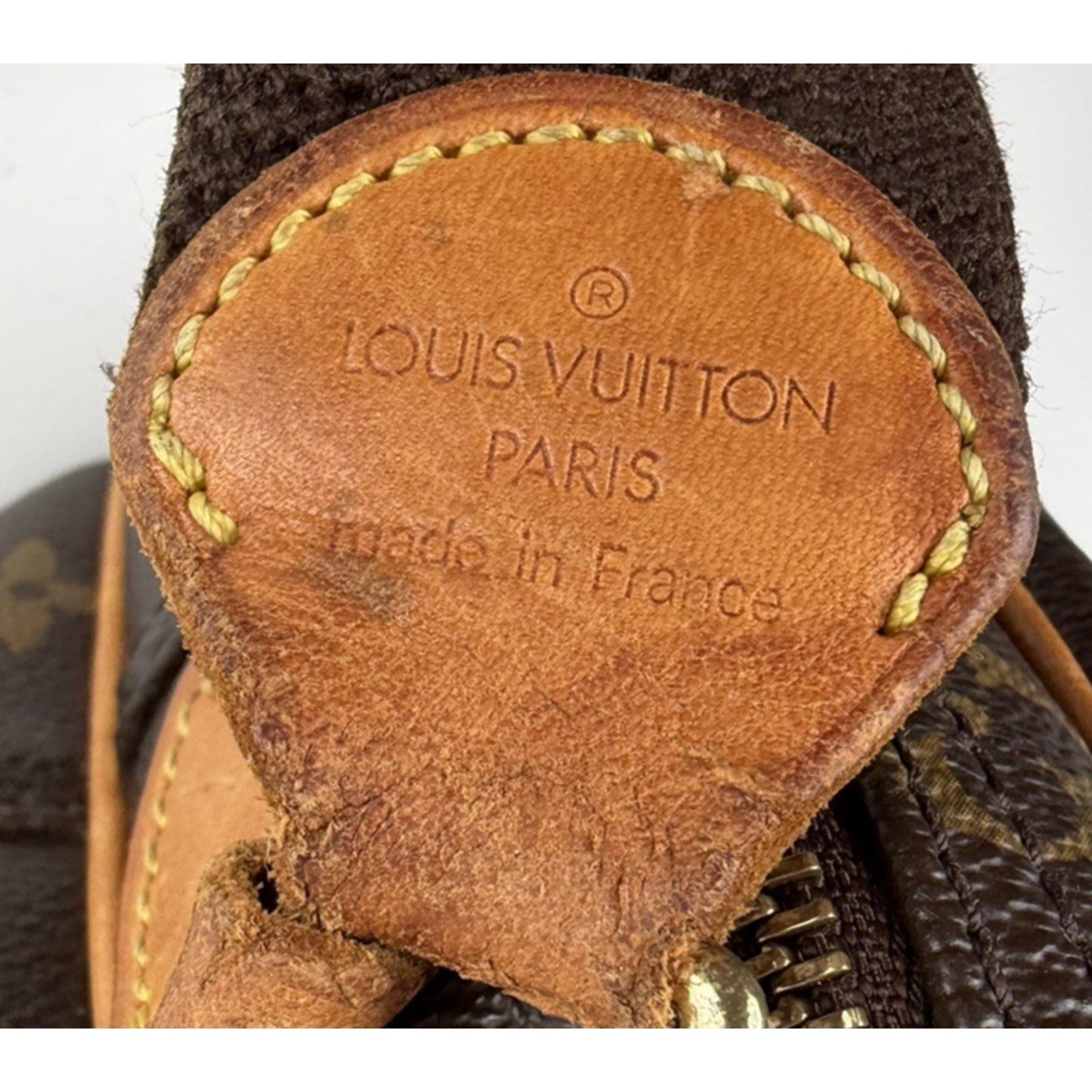 Louis Vuitton Monogram Reporter PM Crossbody Bag in Brown Coated Canvas 2004 S13