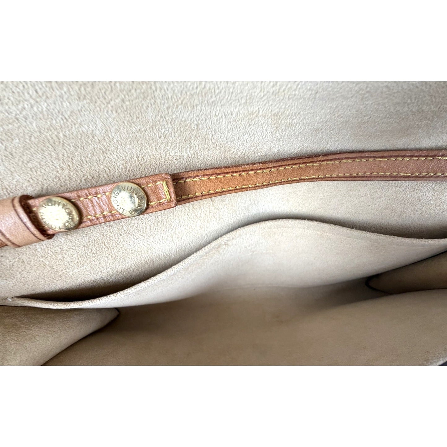 Louis Vuitton LV Monogram Pochette Twin Vintage Crossbody Bag (2001) S04