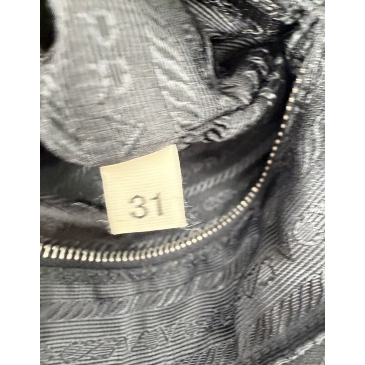 Prada Bicolor Leather Clutch Bag in Black and Orange Unisex S11