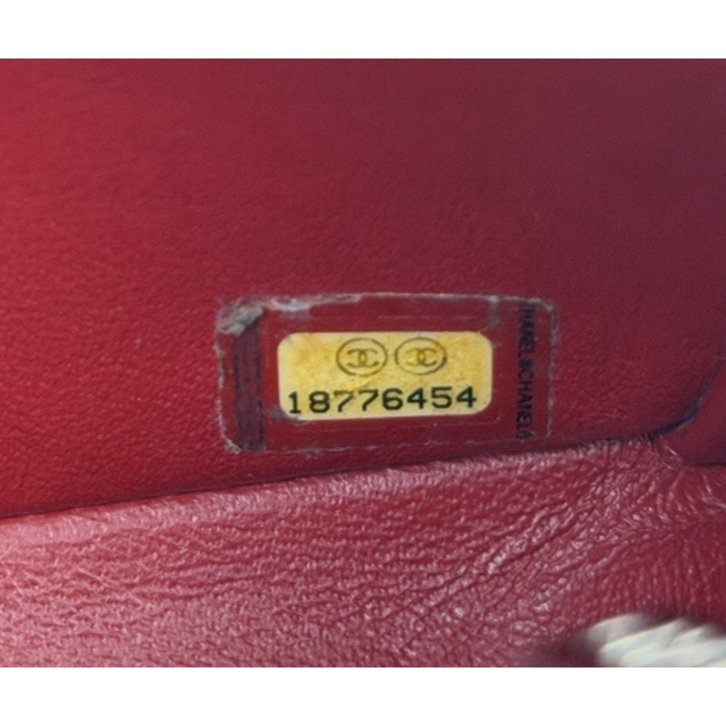 Chanel Classic Mini Rectangular Flap Bag in Red Caviar Leather 2013-2014 B4