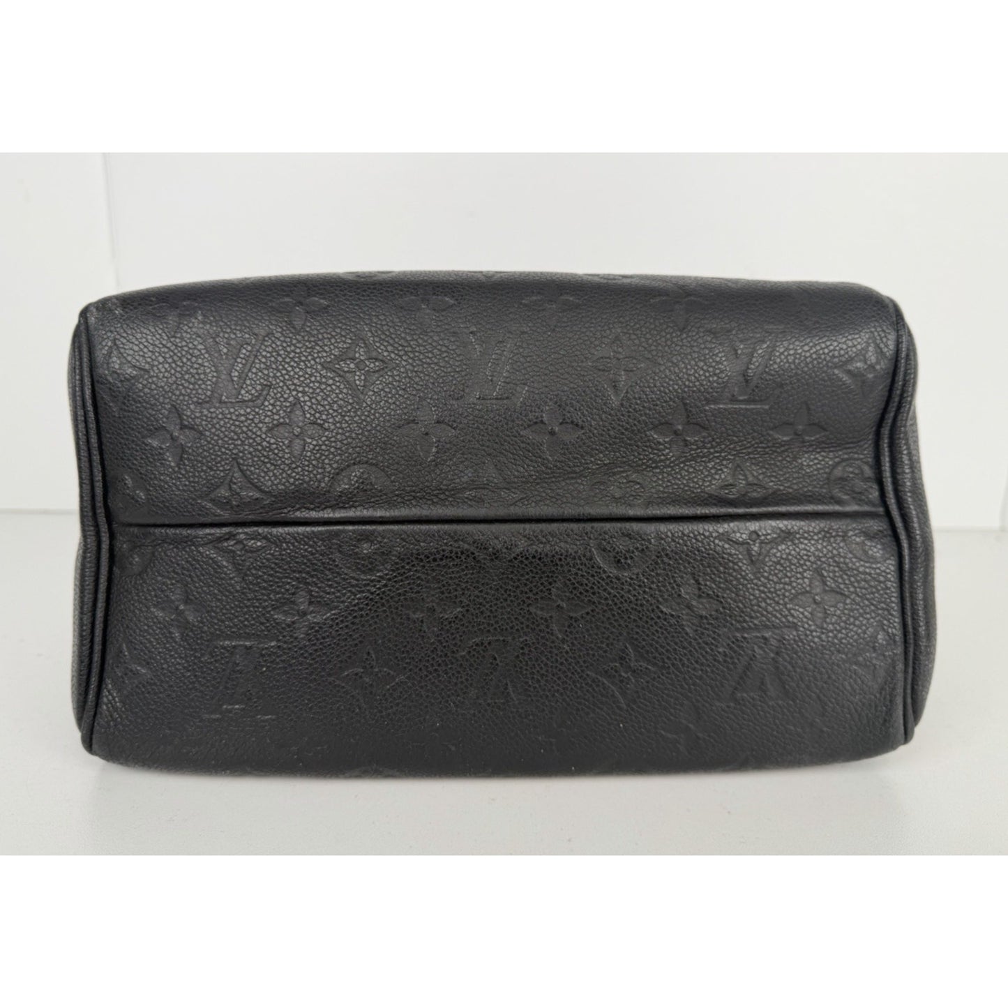 Louis Vuitton Speedy Bandouliere Bag 25 Black Monogram Leather 2016 S10