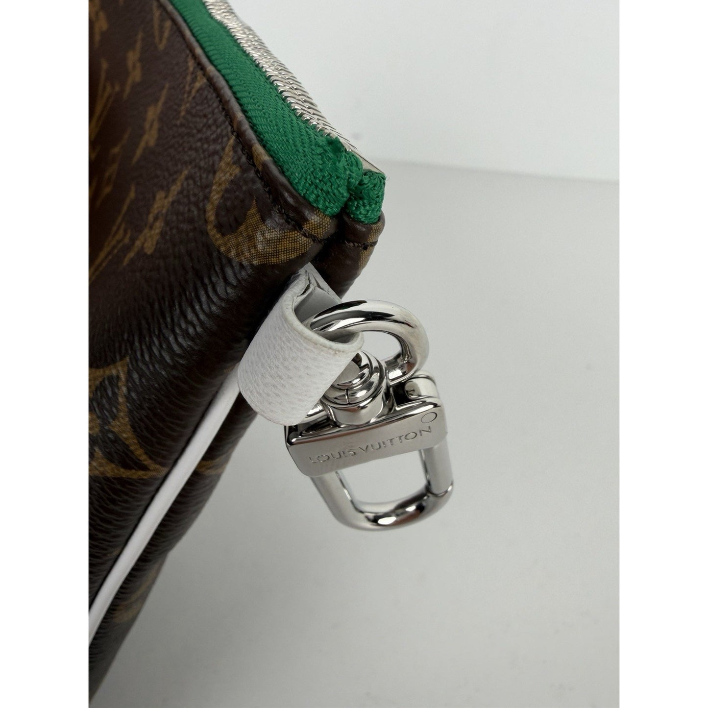Louis Vuitton Golf Accessories Pouch Clutch in Brown Monogram Coated Canvas S15
