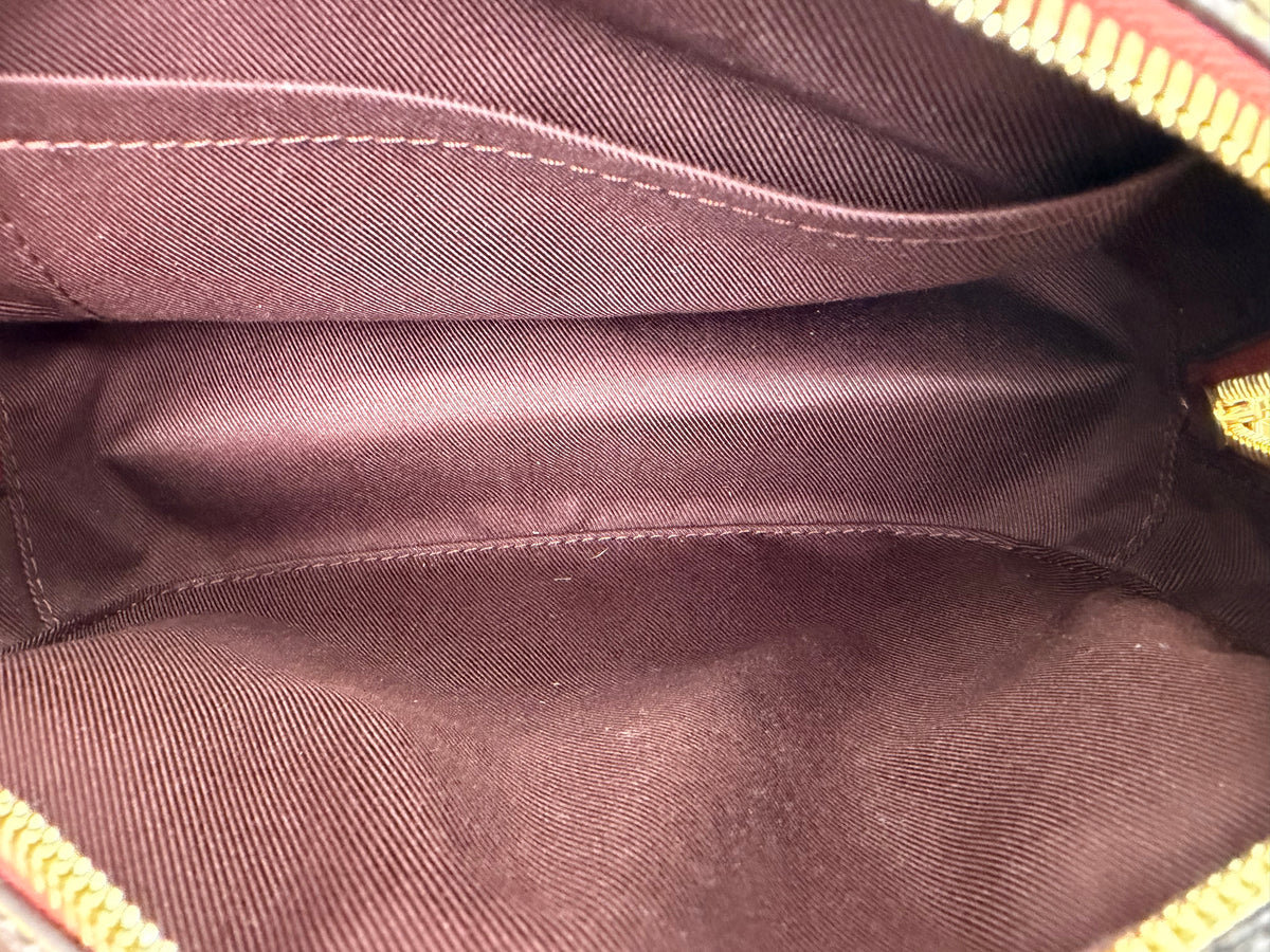 Louis Vuitton Deauville Mini Crossbody Bag in Brown LV Monogram Canvas NFC YC3
