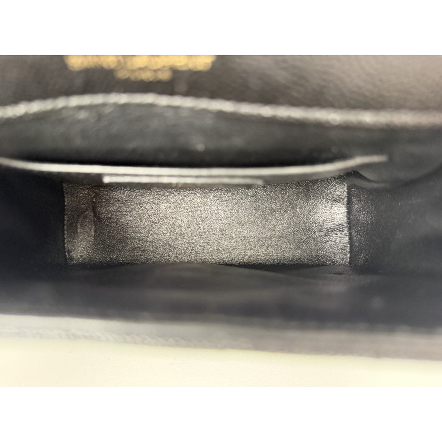 Saint Laurent Vicky Small Black Chain Quilted Bag S02