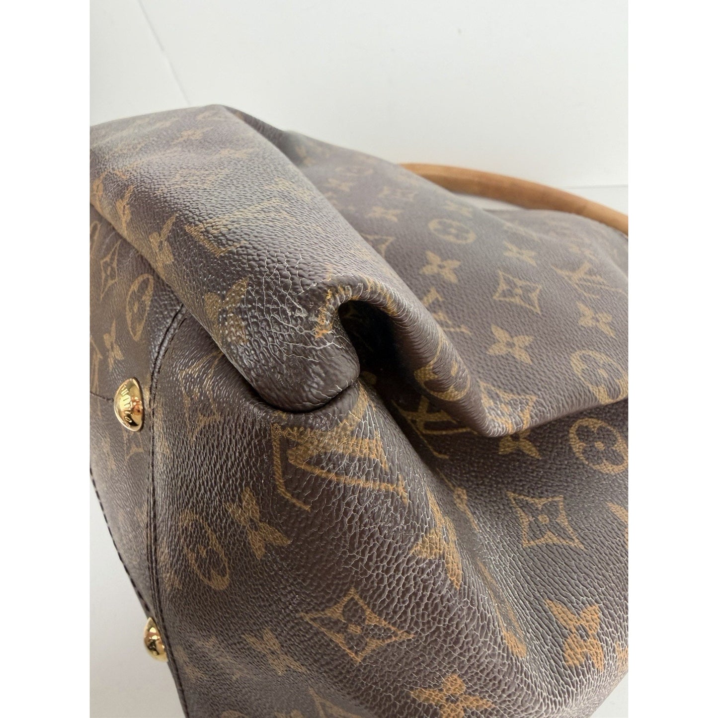 Louis Vuitton Artsy MM Bag in Brown Monogram Coated Canvas 2015 S