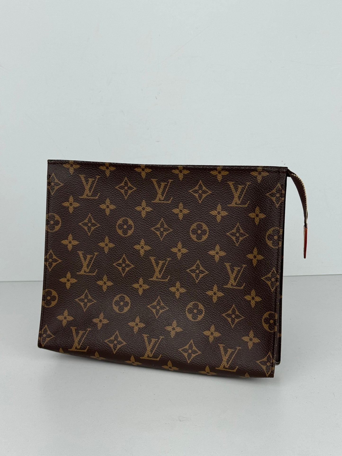 Louis Vuitton Poche Toilette Bag GM in Brown Monogram Coated Canvas 2020 YS15