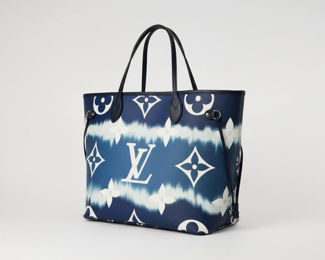 Louis Vuitton Neverfull Tote Bag MM in Escale Monogram Canvas 2020 D4