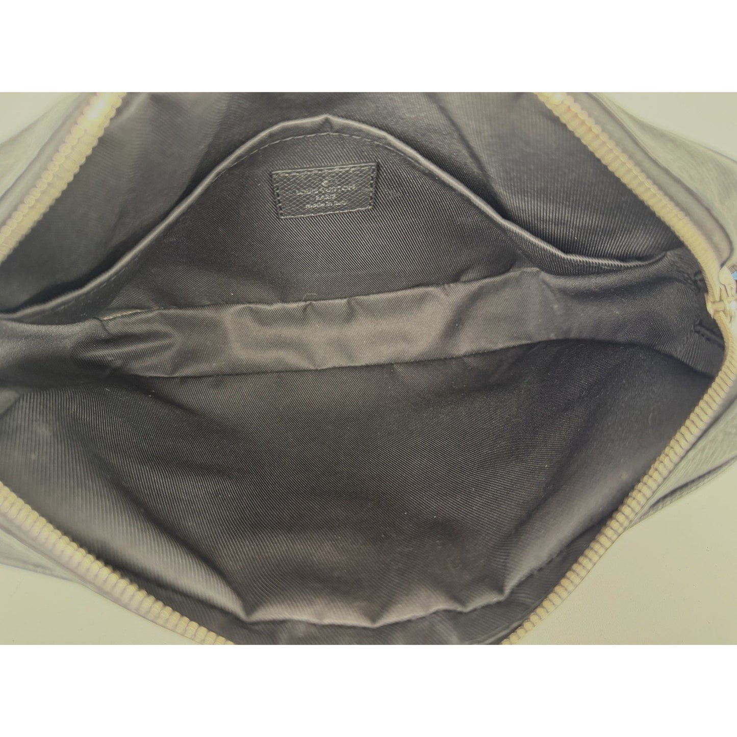 Louis Vuitton Monogram Eclipse Taigarama Outdoor Messenger Bag in Black S-05