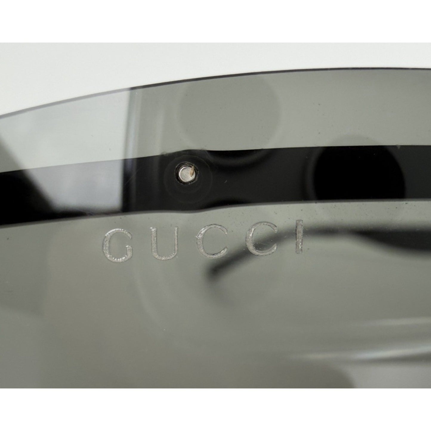 Gucci GG1656S 001 Sunglasses in Black Metal Frame and Grey Tinted Lenses