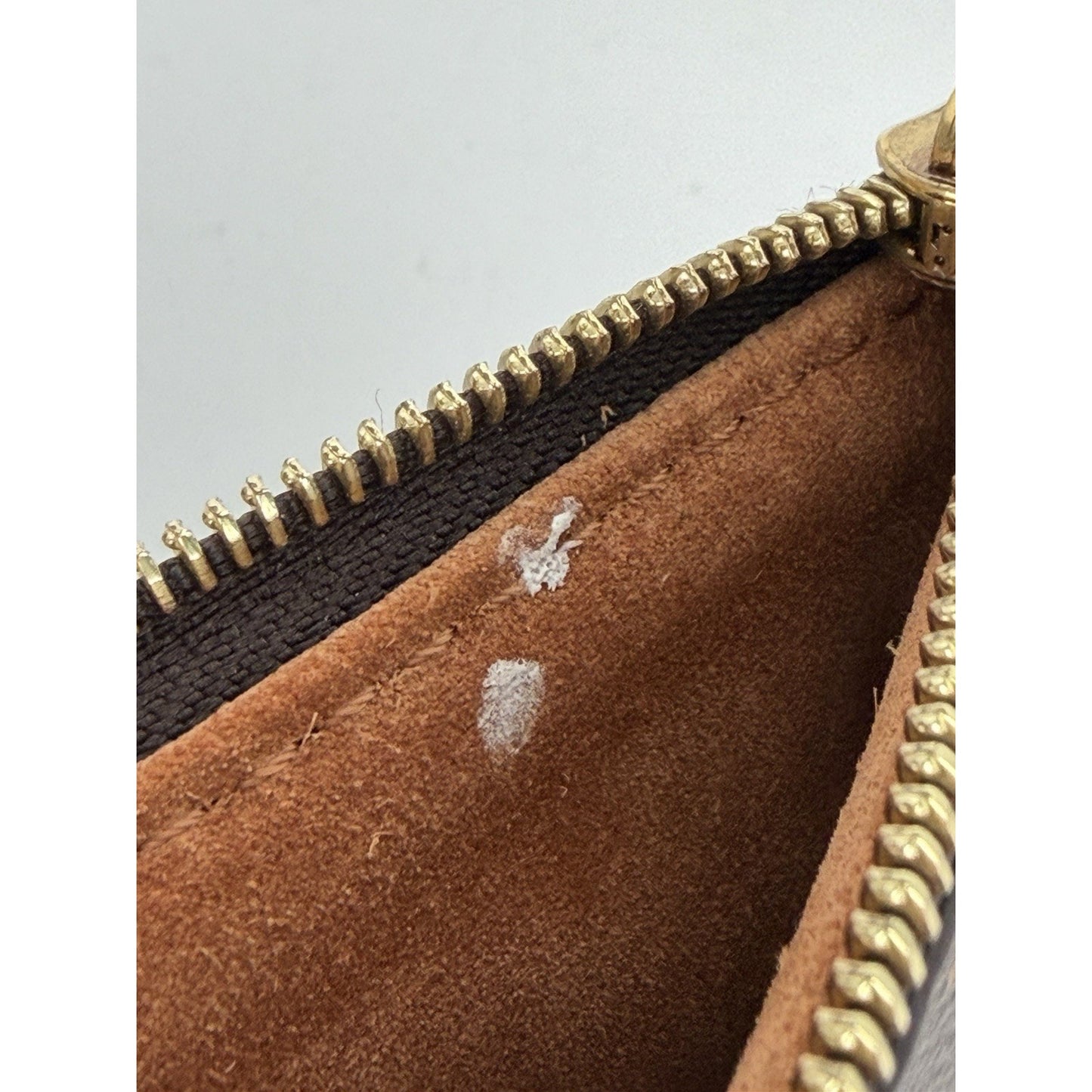Louis Vuitton Neverfull Pochette PM in Brown Monogram Coated Canvas K2