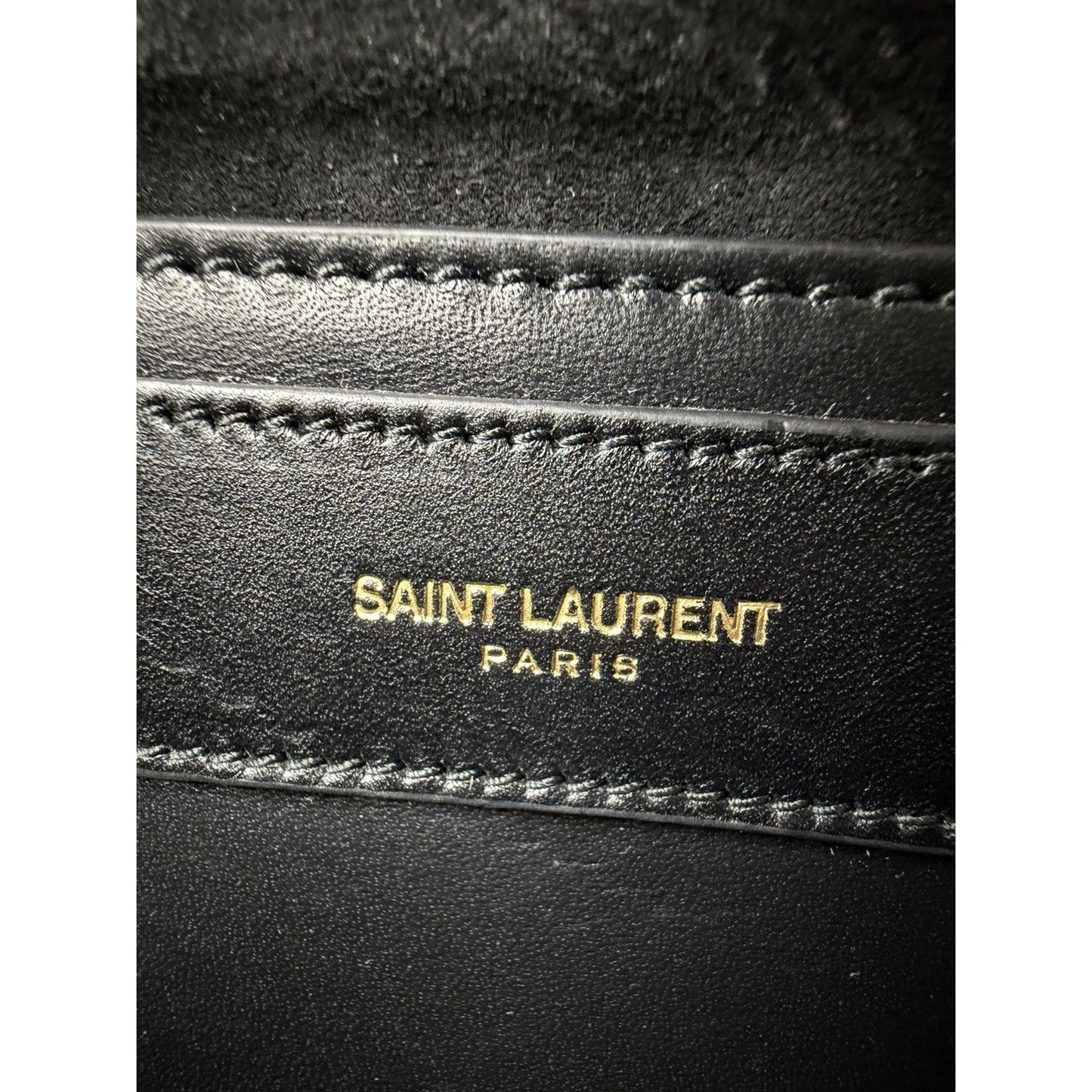 Saint Laurent Betty Shoulder Bag Small in Black Leather with a Chain Strap S13