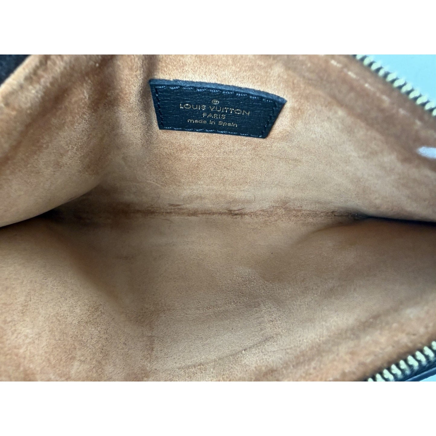 Louis Vuitton Neverfull Pochette PM in Brown Monogram Coated Canvas K2