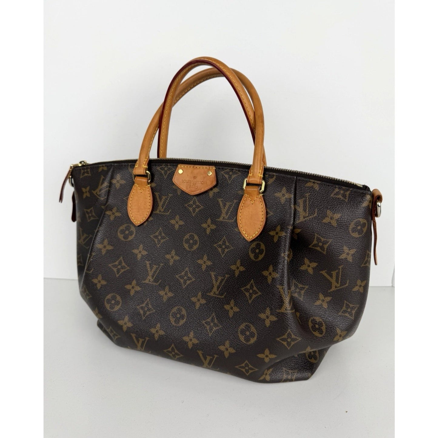 Louis Vuitton Turenne PM Bag in Brown LV Monogram Coated Canvas 2015 S