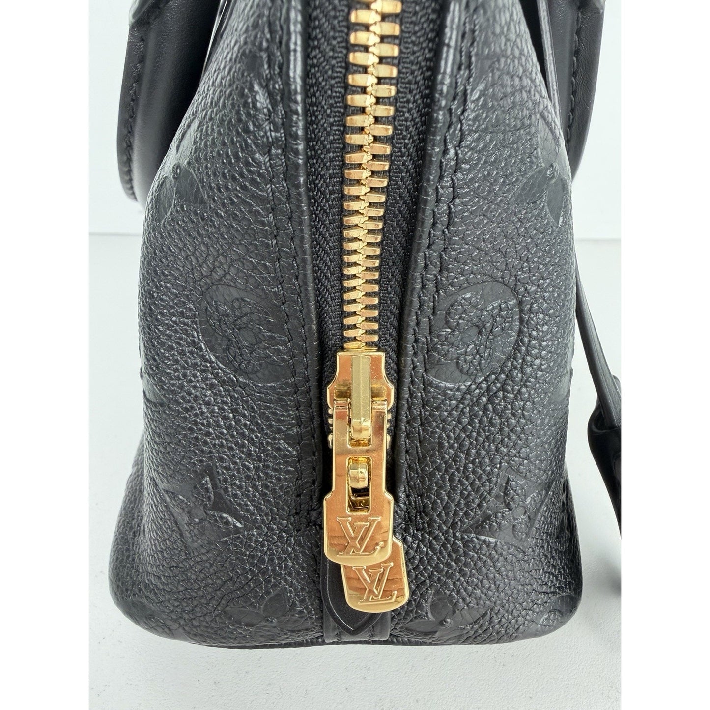 Louis Vuitton Neo Alma BB Bag in Black LV Monogram Empreinte Leather NFC B-5