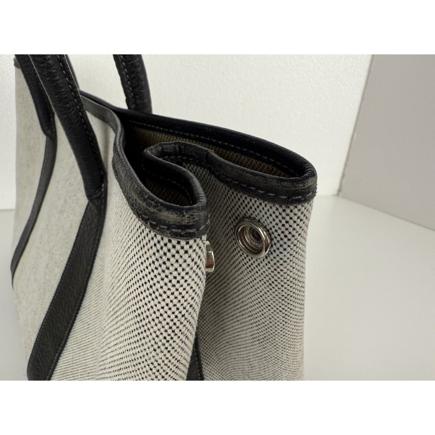 Hermes Garden Party Tote Bag Ash Gray