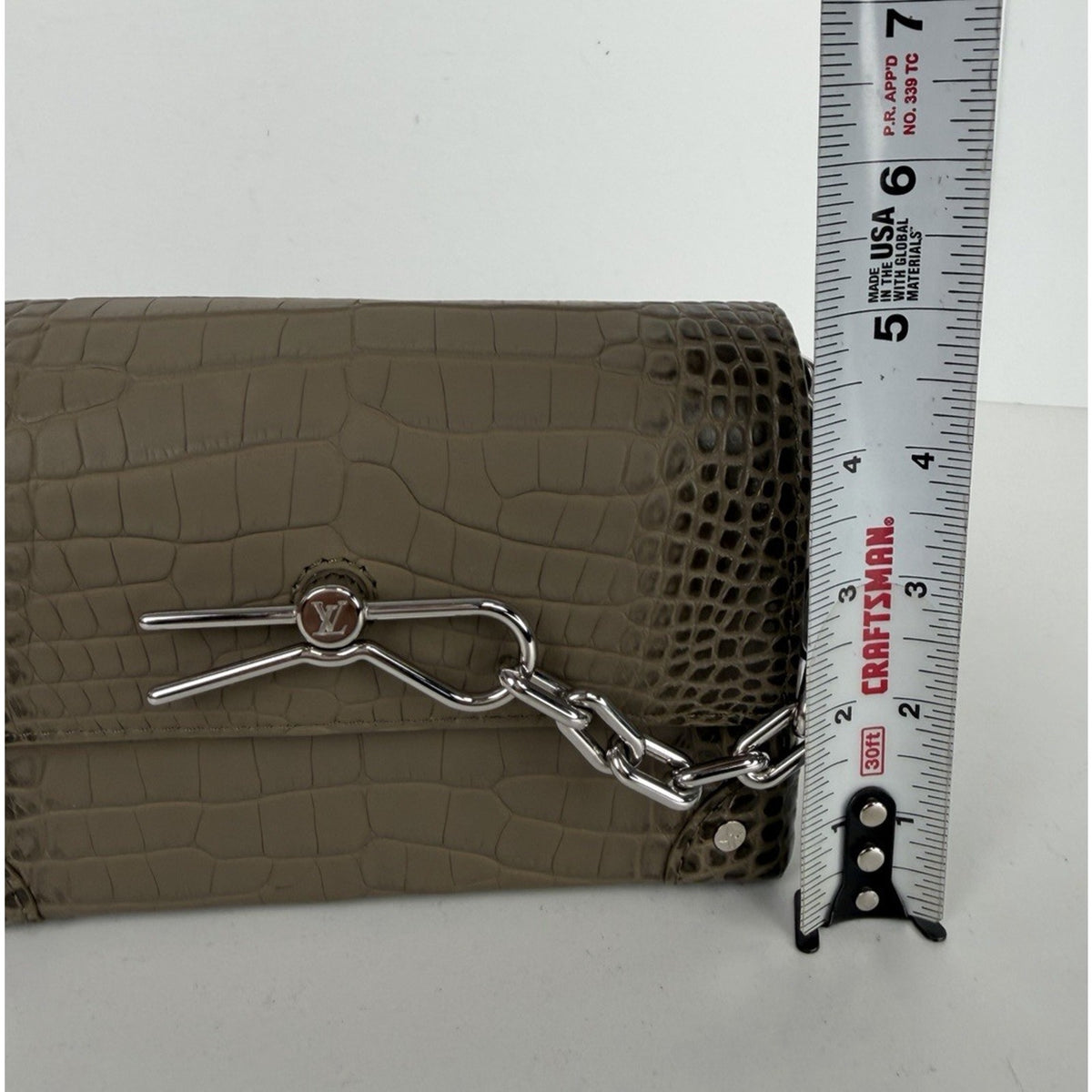 Louis Vuitton Steamer Wearable Wallet Bag in Exotic Crocodile Leather NFC B-9