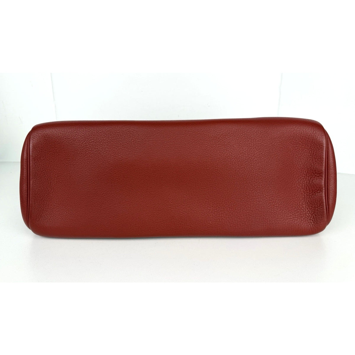 Hermes Clemence Atlas Shoulder Tote Bag 42 in Red Clemence Leather 2009 C-5
