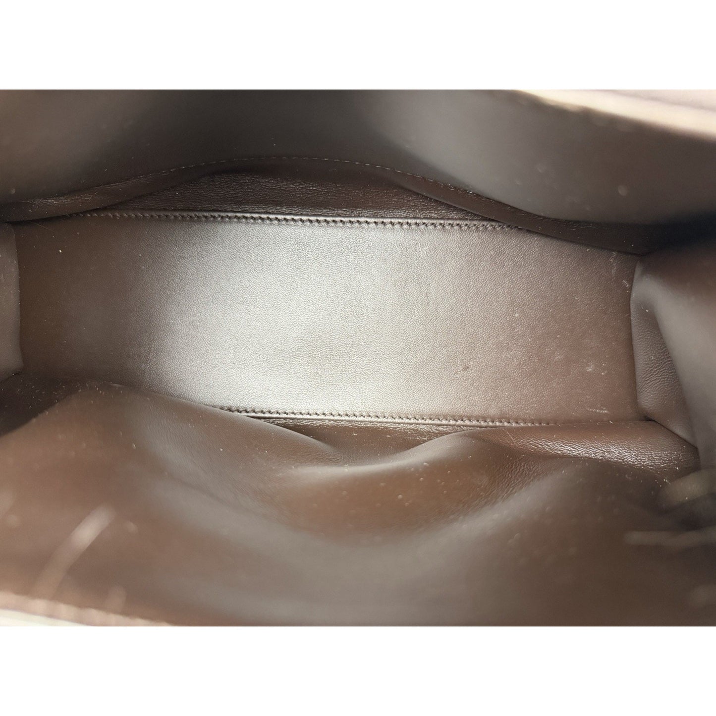Balenciaga Crush Chain Bag Medium in Brown Faux Fur E2