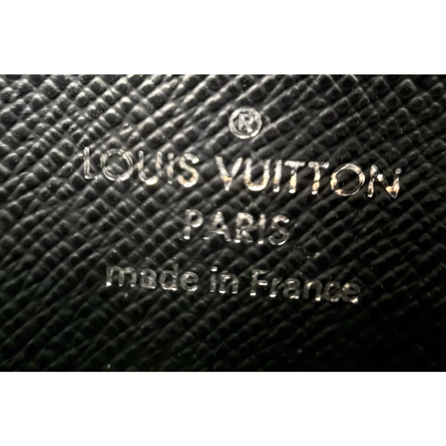 Louis Vuitton Twist Belt Wallet Bag on Chain Black Textured Epi Leather NFC S11