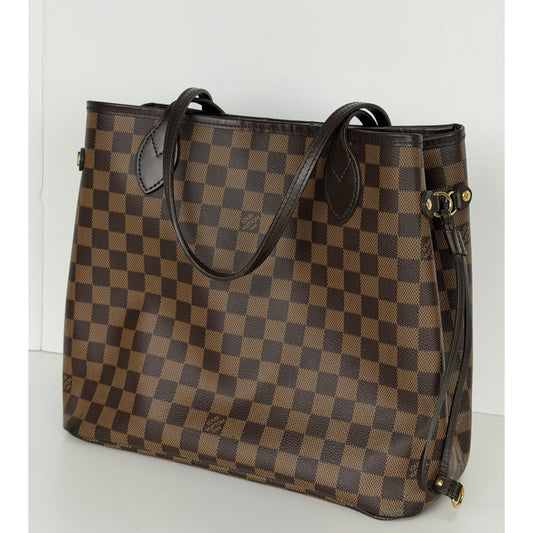 Louis Vuitton Neverfull MM Damier Ebene Tote Bag (2019) S10