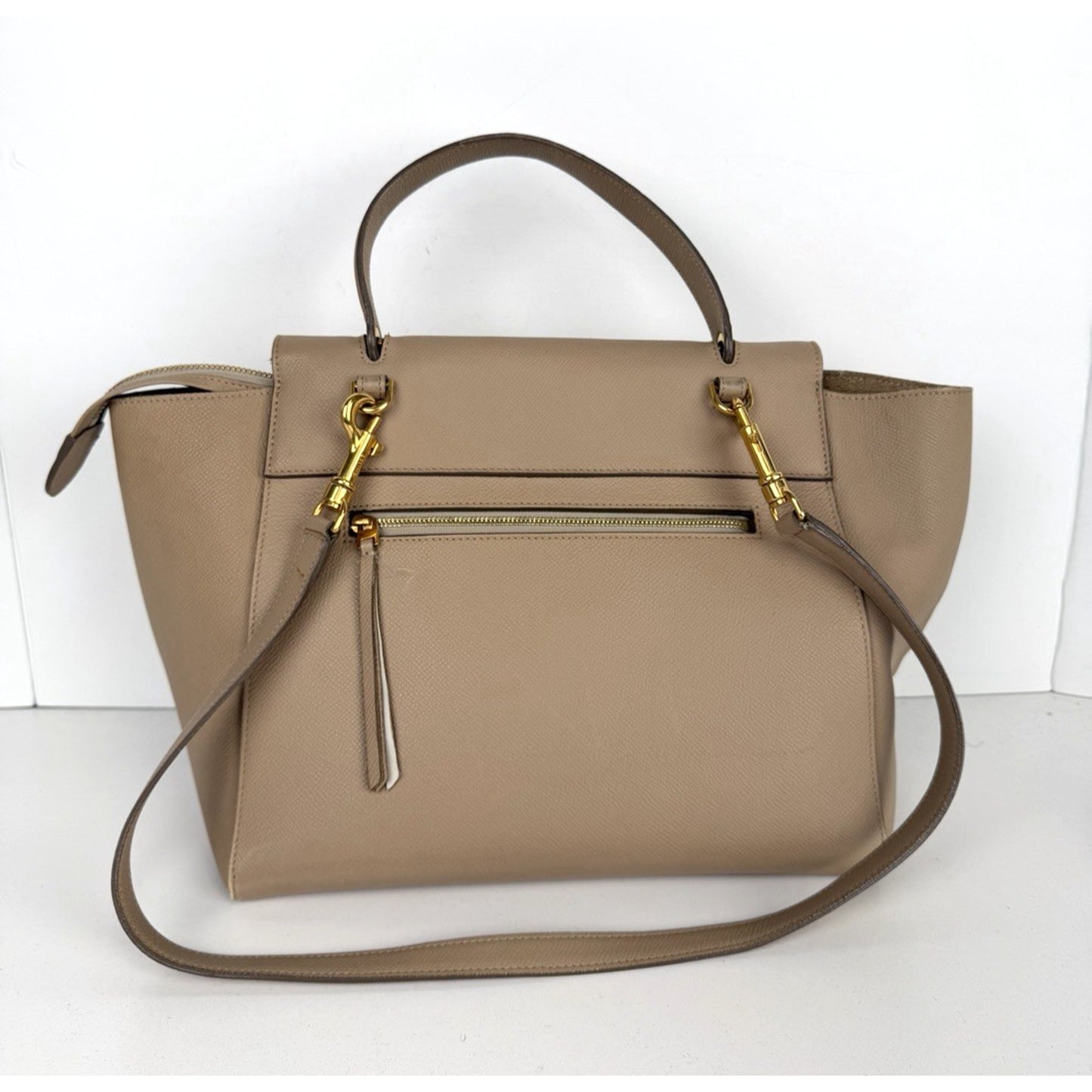 Celine by Phoebe Philo Belt Bag Large in Neutral Leather with Knot Details S