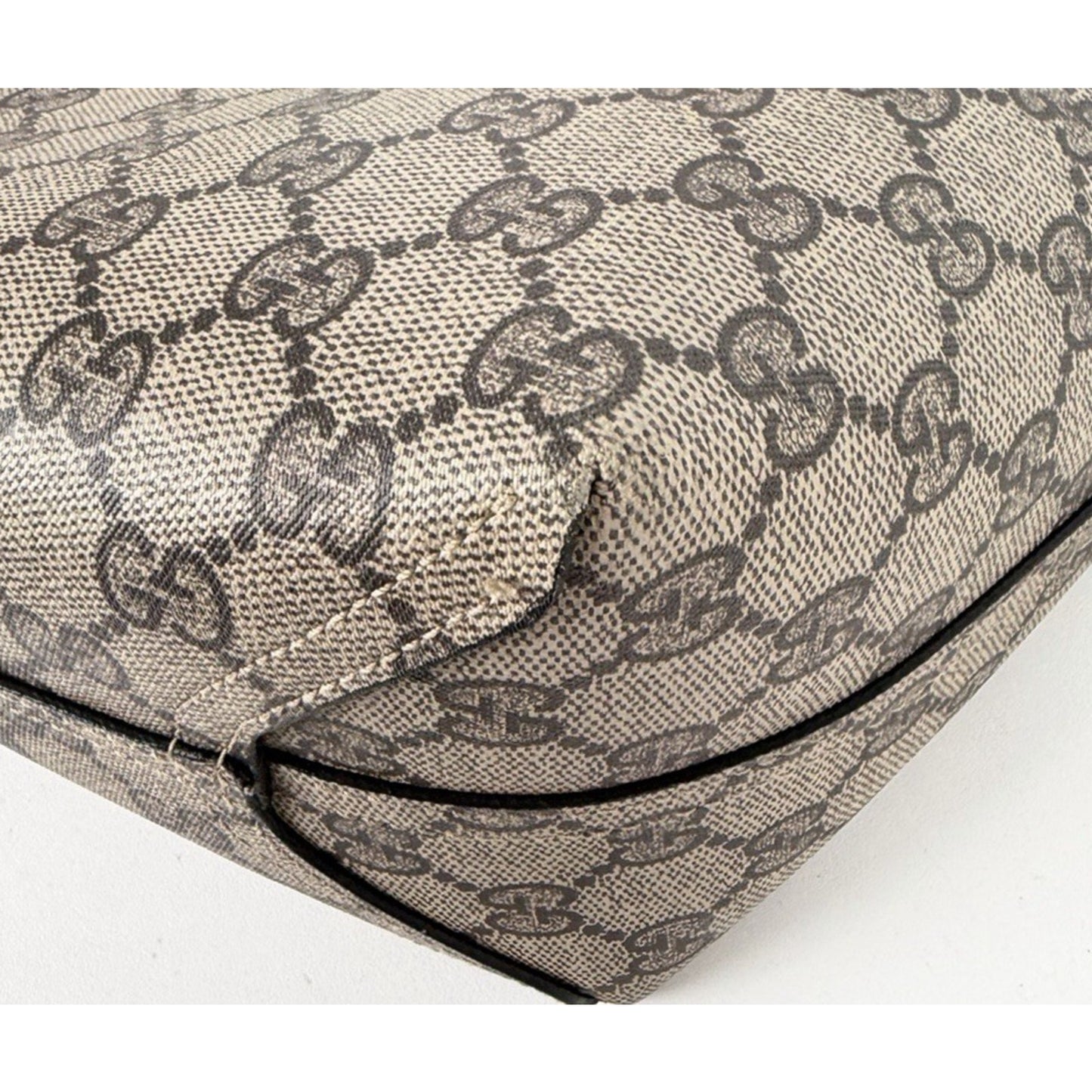 Gucci GG Monogram Coated Canvas Reversible Tote Black S