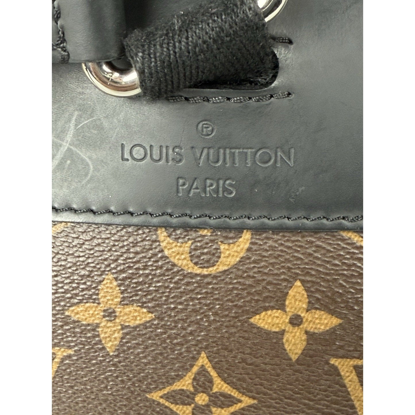 LOUIS VUITTON Louis Vuitton Monogram Macassar Josh Backpack