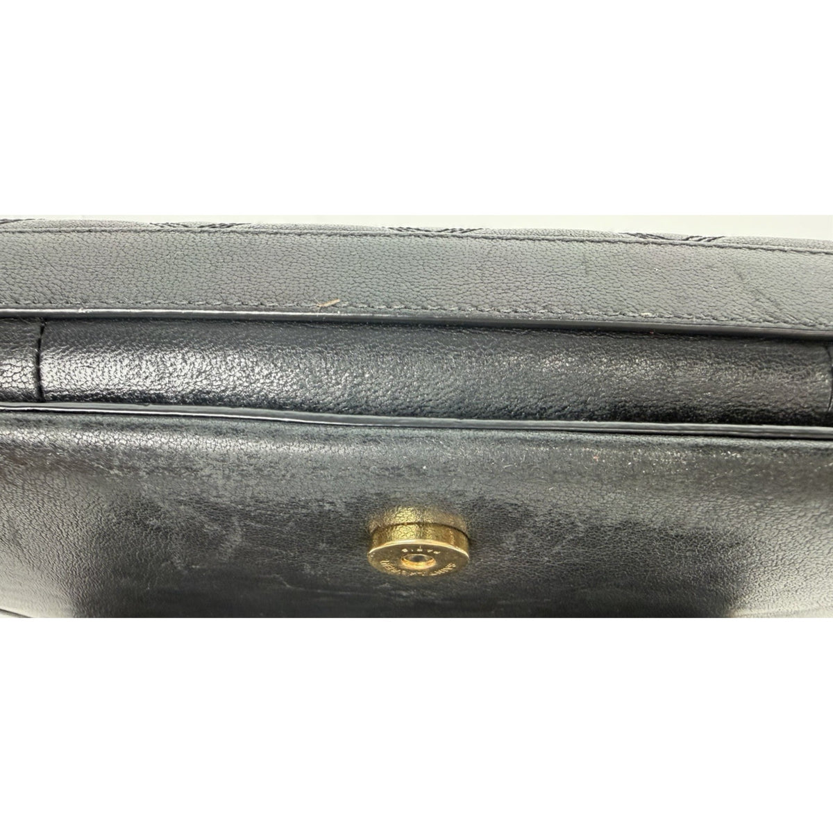 Yves Saint Laurent Becky Medium Shoulder Bag in Black Quilted Leather S-13