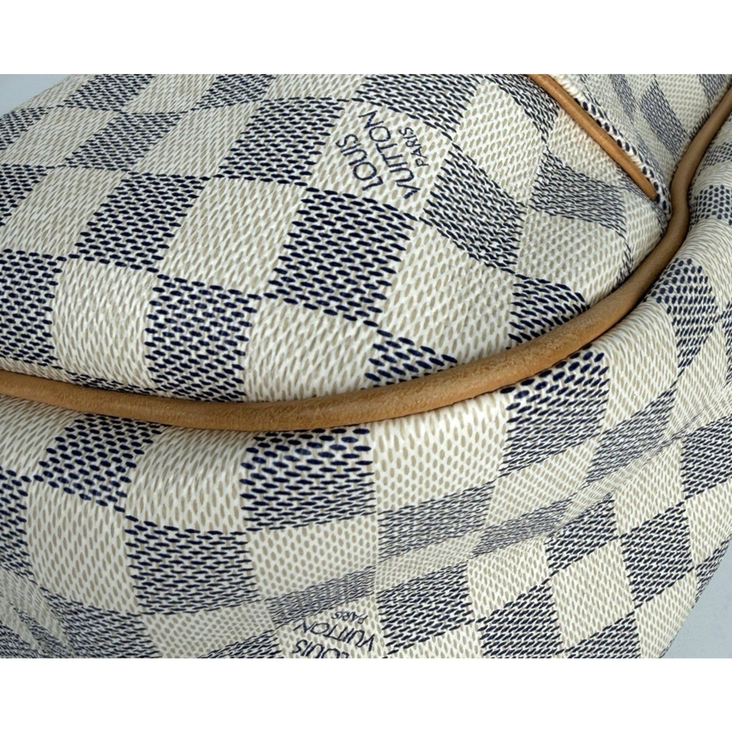 Louis Vuitton Galliera Hobo Bag PM in Damier Azur Coated Canvas 2010 S18
